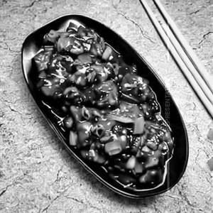 Diced Chicken In Black Bean Sauce