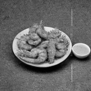 Crispy fry prawn