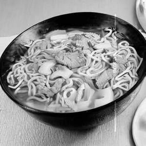 Noodles Soup Pork