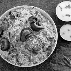 Mushroom Biryani