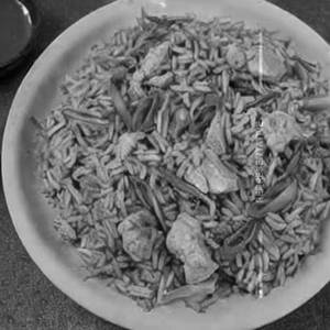 Singapore rice    [chicken]