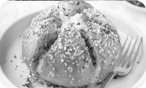 Korean Cream Cheese Garlic Bun   