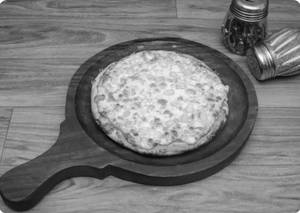 6" Corn Mushroom Pizza