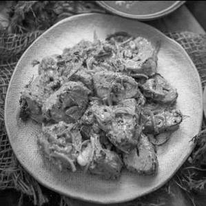 Soya Champ Achari Tikka