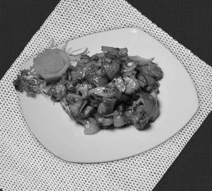 Beef Plapad Prik Thai Dum