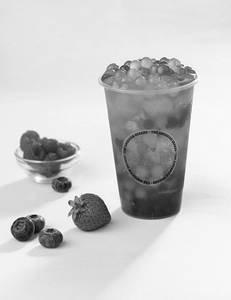 Popping Mixed Berry Shake