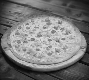 Paneer tomato pizza