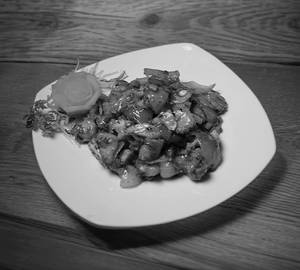 Chicken Plapad Prik Thai Dum