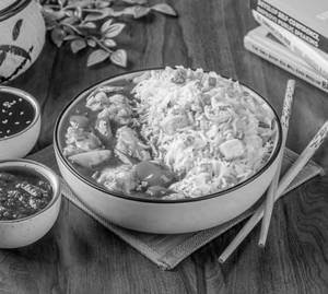 Chicken Chilli With Fried Rice