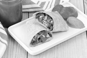 BBQ Pizza Wrap