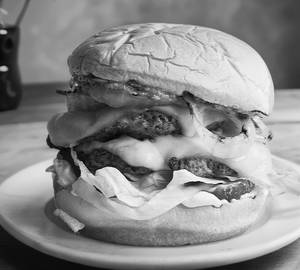 Special Twin Grilled Chicken Burger