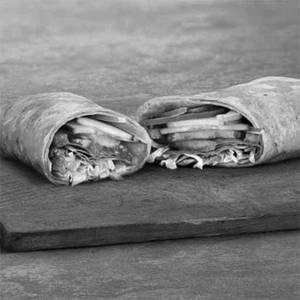 Classic veg mayo wrap
