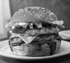 Special Twin Bbq Chicken Burger