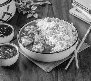 Chicken Manchurian With Fried Rice