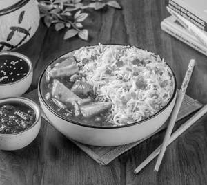 Paneer Chilli With Fried Rice
