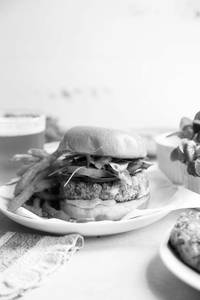 Peas N Corn Burger