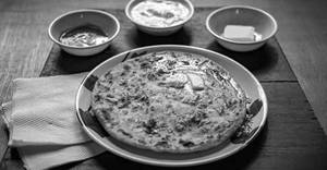 Egg and Cheese Paratha