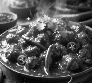 Chilli chicken gravy