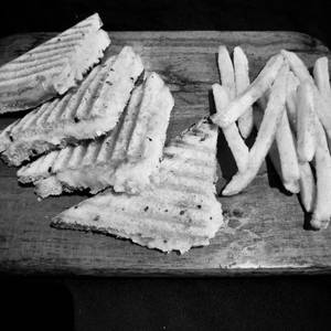 Classic grilled cheese sandwich
