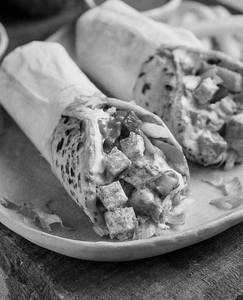 Paneer Shawarma
