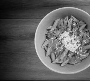 Arrabbiata red sauce pasta
