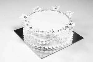 Eggless Vanilla Cake