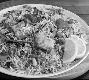 Paneer biryani