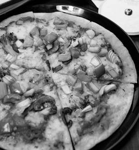 Mushroom Pizza