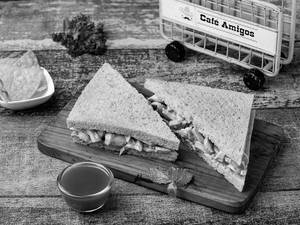 Creamy Mint Chicken Sandwich