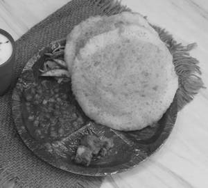 Chole Bhature Paneer Stuffed
