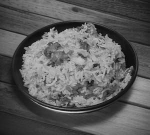 Mushroom Fried Rice Veg