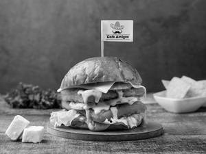 Crispy Spicy Paneer Burger