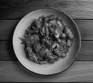 Baby Corn Chilli Gravy
