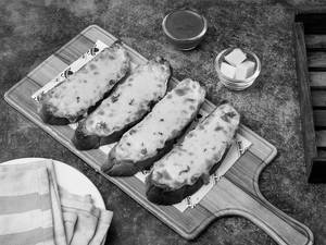 Cheese Garlic Bread (4 Pcs)
