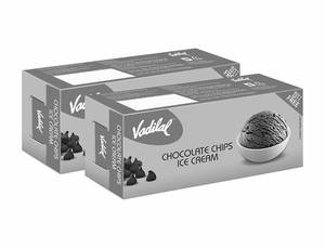 Chocolate Chips Ice Cream (700 Ml Pack Of 2)