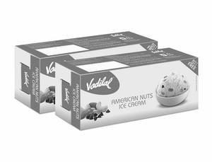 American Nuts Ice Cream (700 Ml Pack Of 2)