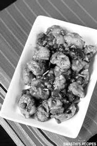 Mushroom Manchurian Semi