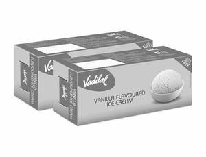 Vanilla Ice Cream (700 Ml Pack Of 2)