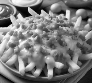 Cheese loaded french fries