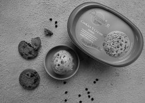 Cookies N Cream Chocolate Ice Cream (Small Scoop [80 Ml])