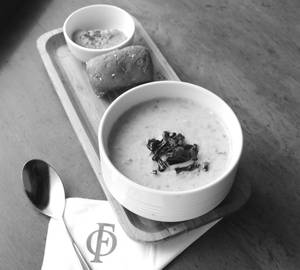 Wild Mushroom, Black Truffle Oil Soup