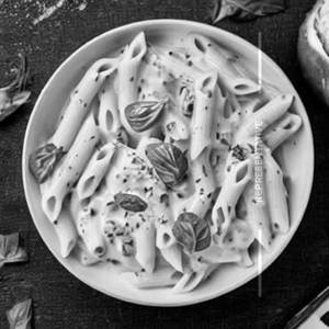 White Sauce Penne Pasta Chicken