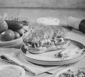 Mediterranean Herbs Delight Chicken Sandwich