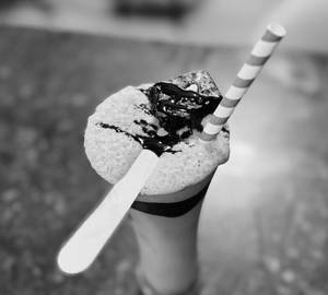 Brownie cold coffee