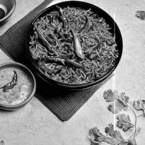 Halal Bhindi Beef Keema Fried Rice