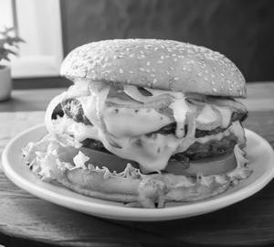 Double cheese veg Burger
