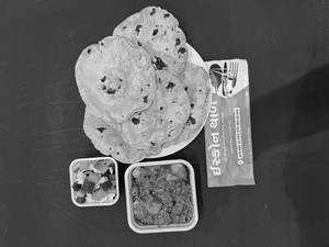 Paneer Roti Dish