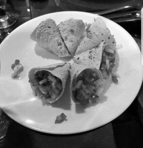 Masala Papad Roll