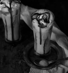 Cold Coffee With Ice Cream