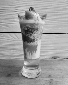 Gulab jamun falooda